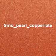 Sirio pearl copperlate