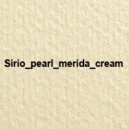 Sirio pearl merida cream
