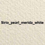Sirio pearl merida white