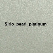 Sirio pearl platinum